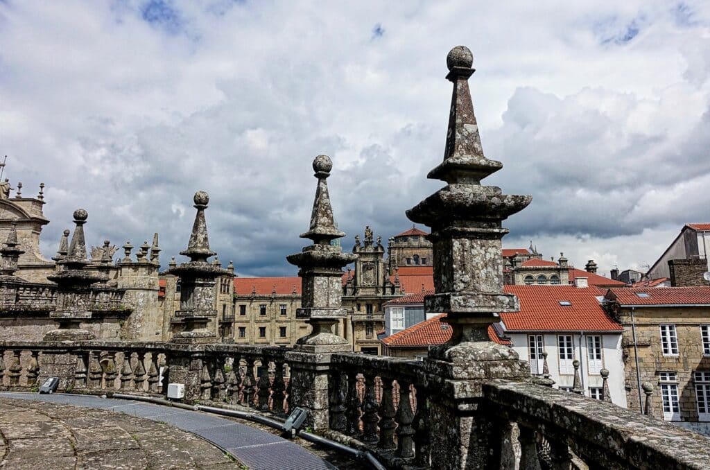 Aussicht Santiago de Compostela